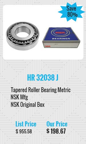NSK Tapered Roller Bearing Metric