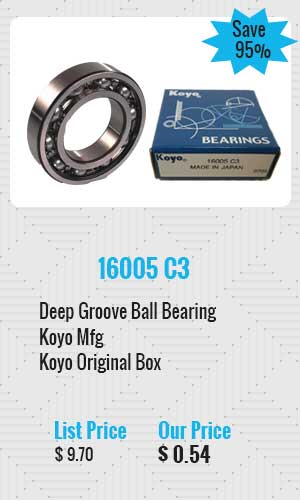 Koyo Deep Groove Ball Bearing